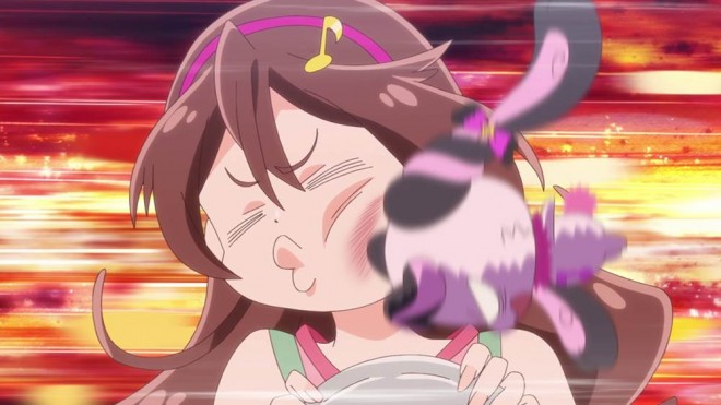Scene from You and Idol Pretty Cure